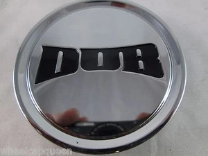 DUB BLK/CHROME CUSTOM WHEEL CENTER CAP*  #1003-22/ #M907   (1) - Picture 1 of 4