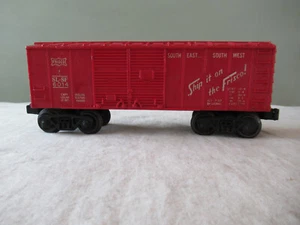 Lionel 6014 Red Ship it on the Frisco! Kastenwagen in sehr gutem Zustand - Bild 1 von 6