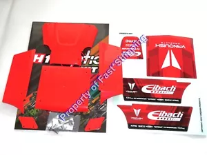 Nuevo Kit Óptico Vanquish H10 Cuerpo Rojo con Pegatinas y Manual VPS10511 - Imagen 1 de 1