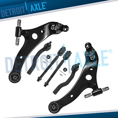 Front Lower Control Arms Tie Rods for 2007-2011 Toyota Avalon Camry Lexus ES350 - Image 1 of 4
