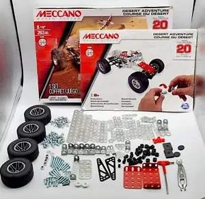 Meccano Maker System Desert Adventure 20+ Models 15206 98% Complete + Extra Pcs - Picture 1 of 14