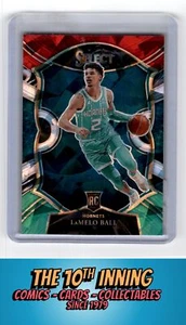 2020 Panini Select - red green ice #63 LaMelo Ball Excellent - Picture 1 of 2