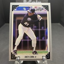 1991 Leaf Joey Cora #375 Chicago White Soxs