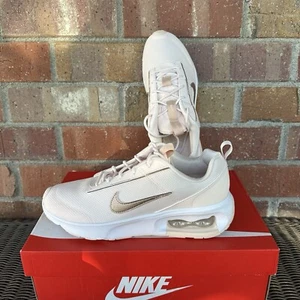 NIKE Air Max Intrlk Lite Womens Sneaker Light Soft Pink Shimmer White 9.5 US - Picture 1 of 11