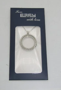 EFFY WITH LOVE "CHARMS" LOCKET PENDANT NECKLACE - Picture 1 of 2