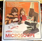 Vintage 1976 Skilcraft Senior Microscope Set W/Contents In Original Box