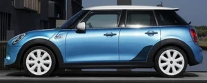Mini 5dr Pair Rear Door Arch CLEAR Stone Chip Guard Paint Protection Films - Picture 1 of 2