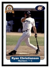2001 Arizona Fall League Prospects #4 RYAN CHRISTIANSON Seattle Mariners ~B5QQ