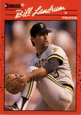 1990 Donruss Bill Landrum #668 - Image 1 of 2