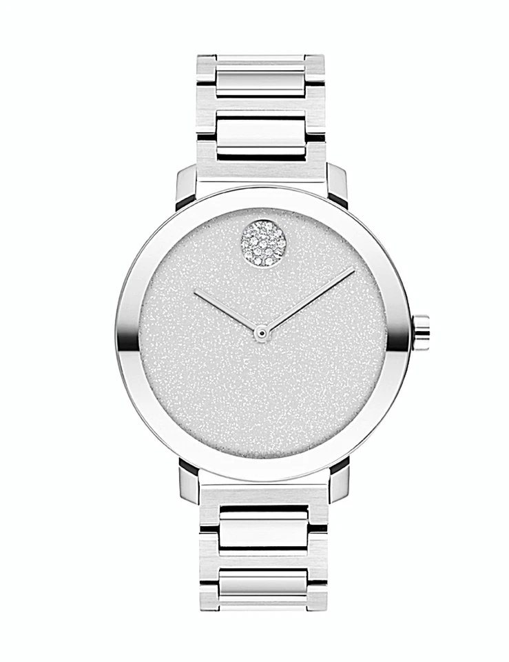 Movado Bold Evolution 3600732 34 mm Stainless Steel Case with Stainless Steel Band Women's Watch