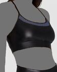 Soutien-gorge de sport femme Koral noir Pacifica Infinity 75 $ taille moyenne