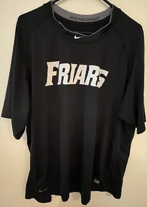Providence Friars Nike Dri Fit Pro Combat Team Issued Shirt Sz 3XL Center Check - Picture 1 of 4