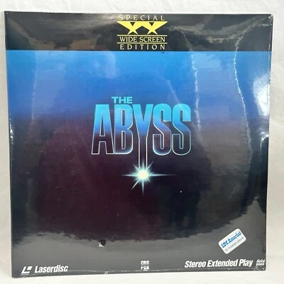 THE ABYSS Ed Harris LASERDISC SPECIAL WIDE SCREEN Edition SEALED - Image 1 of 4