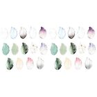  80 Pcs Retro-Ohrringe Massenhandwerk Blütenblätter Aus Glas Schmücken
