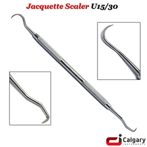 Dental Sickle Scaler Periodontal Anterior Posterior Jacquette Scaler U15/30 CE - Picture 1 of 3