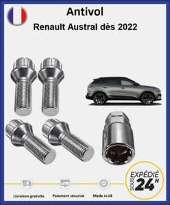 Muttern Diebstahschutzsystem für Räder Renault Austral 2022-2025 - Bild 1 von 6