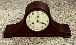 Reloj Seth Thomas Brown Mantle con llave 1200 - Imagen 1 de 6