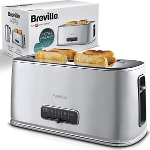 Breville  VTR023-01 Edge 4-Slice Toaster Extra Long Slots High-Lift - GREAT CDTN