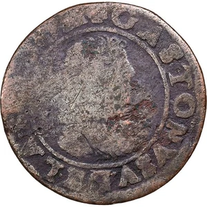 [#135344] Principality of Dombes, Gaston d'Orléans, Double Tournois, 1639, Trév, - Picture 1 of 2