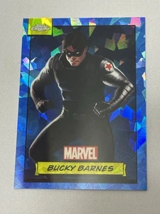 2024 Topps Chrome Marvel Sapphire Bucky Barnes USA - Picture 1 of 2