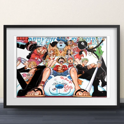 One Piece - Chapter 1060 Shonen Jump Art Spread 11x17 - Art Poster Anime manga - Image 1 of 4