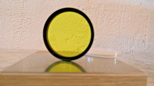 FILTRE HASSELBLAD JAUNE FOR CF AND OTHER  E60 ORIGINAL ETAT NEUF - Picture 1 of 4
