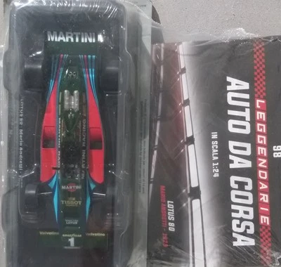 Leggendarie auto da corsa Lotus 80 di Mario Andretti del 1979 in scala 1:24 - Immagine 1 di 4