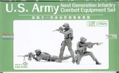 Equipo de combate de infantería de próxima generación MGF7504 1:35 Magic Factory US Army y Foto 1 de 2