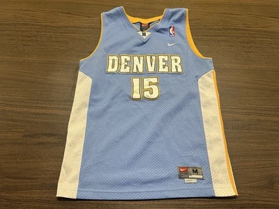 VTG Carmelo Anthony Denver Nuggets Blue NBA Basketball Nike Jersey Youth Medium - Image 1 of 4