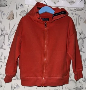 Boys Age 6 (5-6 Years) Next Hooded Zip Up Sweater Top - Picture 1 of 2