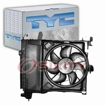 Conjunto de ventilador condensador TYC AC para Dodge Durango 2004-2009 calefacción aire derecho Foto 1 de 4