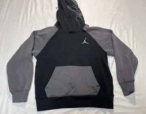 Felpa con cappuccio Air Jordan uomo grande basket pullover Jumpman Flight Nike - Foto 1 di 5