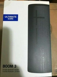 Ultimate Ears BOOM 3 Portable Waterproof Bluetooth Speaker - Night Black NEW - Picture 1 of 11
