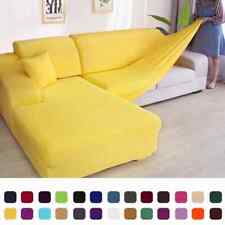 solid corner sofa covers couch slipcovers elastic protector sofa armchair cover