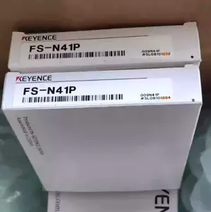 NEW ORIGINAL KEYENCE FS-N41P FIBEROPTIC SENSOR FSN41P - Picture 1 of 2