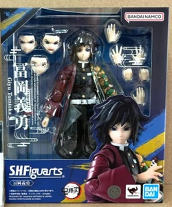S.H. Figuarts Giyu Tomioka Demon Slayer Kimetsu no Yaiba Figure New In Hand - Picture 1 of 5