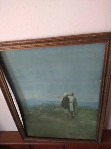 VINTAGE ART (1907) WILLIAM LADD TAYLOR Lithograph O Little Town Of Bethlehem OF - Bild 1 von 1