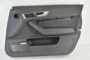 2005-2008 AUDI A6 QUATTRO FRONT RIGHT PASSENGER SIDE DOOR PANEL OEM BLACK - Picture 1 of 8