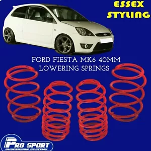 ProSport 40mm Lowering Springs for Ford FIESTA MK6 Authorised Dealer 120528 - Picture 1 of 1