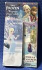 NEUF série de poupées en papier magnétique Disney Princess avec boîte en étain Anna Elsa ~ B