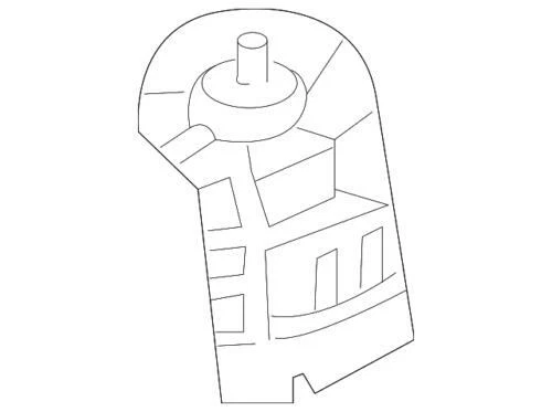 Genuine GM 2011-2017 Chevrolet Buick GMC Cruze Limited Engine Support 13335076 - Image 1 of 2