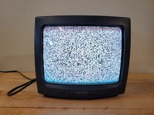 Vintage Sharp 13" 13G-M60 CRT TV - Working - Picture 1 of 7