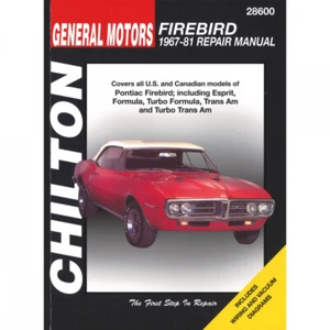 General Motors Pontiac Firebird 1967-1981 repair manual Chilton - Bild 1 von 5