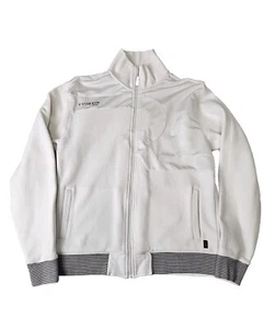 G-star Raw 3301 Block R Vest SW L/S Jacket Mens Extra Large White thick jacket - Picture 1 of 11