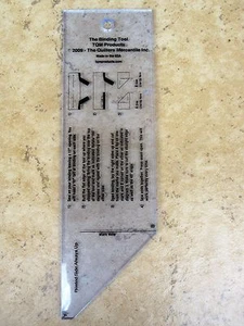 Herramienta de encuadernación / Productos TQM para encuadernación de edredones de 2,5"/incluye instrucciones sobre la herramienta - Imagen 1 de 2