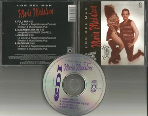 LOS DEL MAR Maria Madalena 4TRX w/ RARE MIXES MACARENA & CLUB & RADIO CD single - Picture 1 of 1