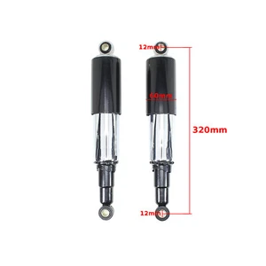 (Par) Amortiguador patas de resorte 320mm ajustable para Jawa 350 638 639 640 - Imagen 1 de 2