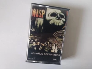 W.A.S.P. The Headless Children - Cassette Tape Argentina Pressing VG+ Condi Wasp - Picture 1 of 3