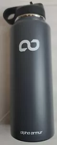 Alpha Armur Bottiglie Acqua Isolate Sottovuoto Acciaio Inox Doppia Parete - Foto 1 di 5