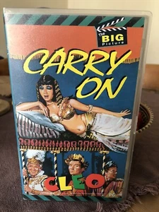 Carry On Cleo Vintage VHS Tape Video VGC Free Delivery - Picture 1 of 3